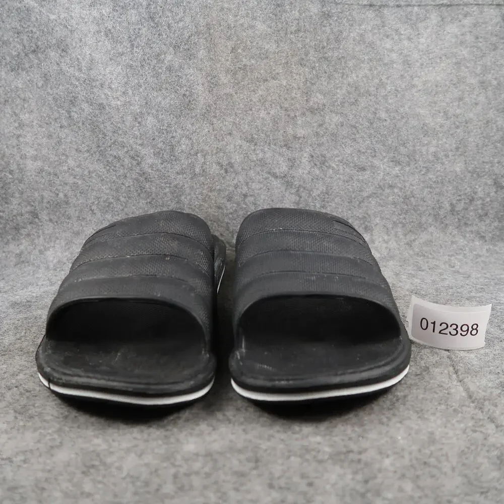 Casual Shoes Mens 11 Slides Sandals Slip On Comfort Black Flat Open Toe